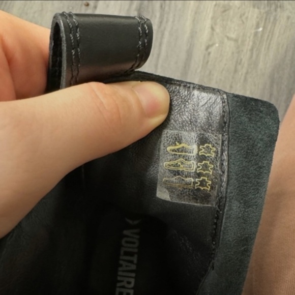 ZADIC&VOLTAIRE New in Box Laureen High Lambskin Leather ancle Boots. - Picture 10 of 11